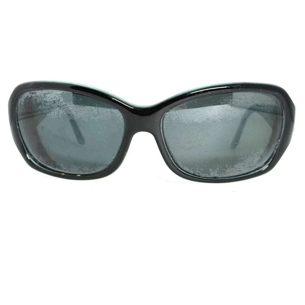 Maui Jim‎ Pearl City MJ 214-02 Sunglasses Black Blue Frame